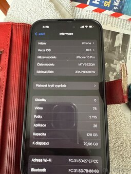 Prodám iPhone 15 pro 128 gb - 3