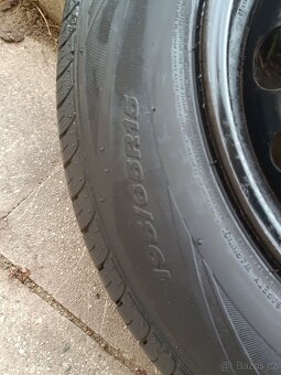 kola + pneu 195/65 R15 s dobrým letním vzorkem - 3