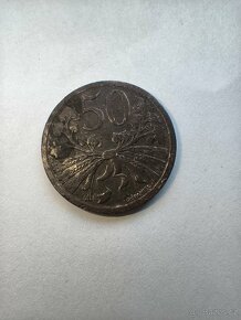 50 Haléř 1926 , VELMI VZÁCNÝ - 3