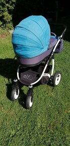 KOČÁREK BabyLux 3v1, DVA PODVOZKY - 3