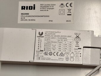 LED panel 40W 60x60cm stropní svítidlo - 3