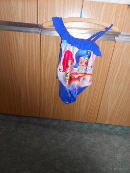 Plavky pro holč. s obr. princezen, vel.110-116 - 3