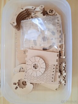 3D puzzle dřevěná pokladnička Rokr - 3