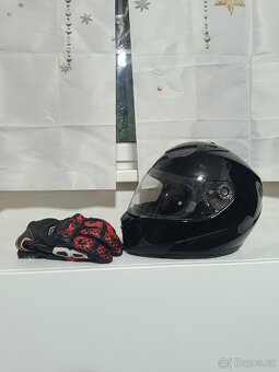 Helma Shark Ridill 2 Blank + Rukavice iRacing - 3