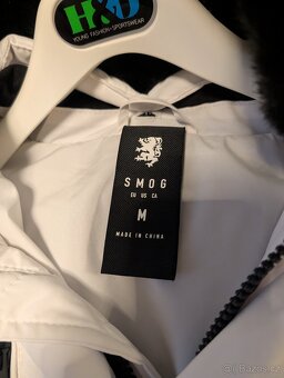 Prodám bílou zimní pánskou bundu vel M Odepinácí límec - 3