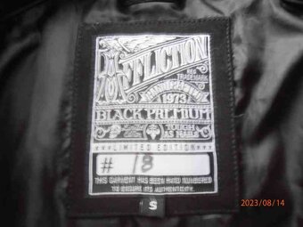 kožená značková bunda - 3