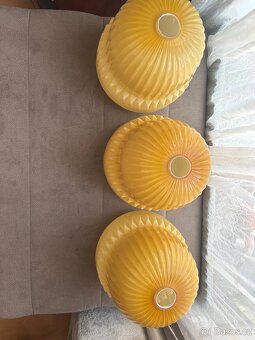 Retro lustry 3 stejne - návrh Karel Volf - 3