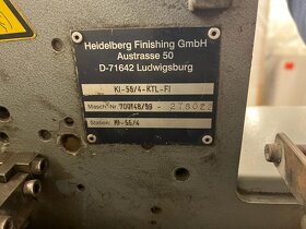 Heidelberg STAHL Ki 55/4 KTL - falcovačka - 3