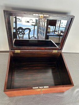 Psací truhka biedermeier - originál - 3