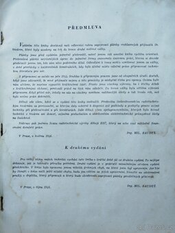 Československé přijímače - zapojovací plánky, Ing. Baudyš - 3
