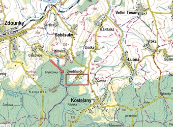 Prodej zemědělské půdy 1,6 ha - kú Újezdsko - 3