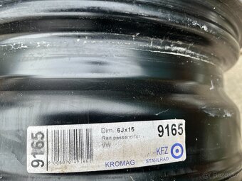 4x plechové disky 5x112 R15 - 3