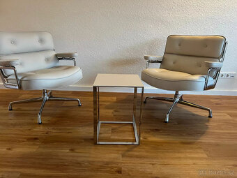 2 x křeslo Vitra Lobby Chair ES 105, otočné, design Charles - 3