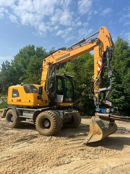 Kolové rypadlo LIEBHERR 914 kolový bagr LIEBHERR A914 - 3