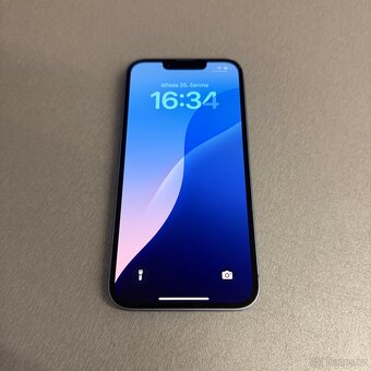 iPhone 14 128GB modrý, pěkný stav, 12 měsíců záruka - 3