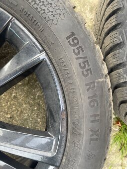 Zánovní Alu kola 5x100 r16 Škoda originál - 3