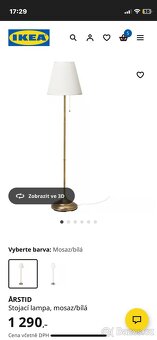 Stojací lampa IKEA - 3