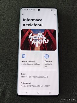 Motorola 50 edge fusion - 3