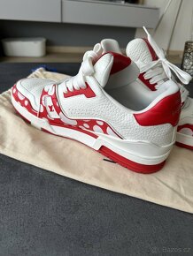 Louis Vuitton x Yayoi Kusama - White Red boty velikost 42 - 3