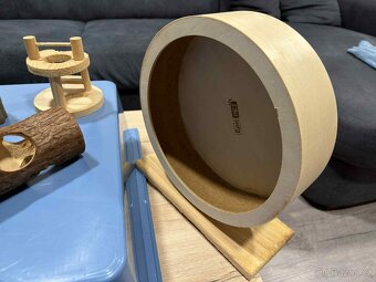 Klec na křečka + přísluško 78x48x39 cm - 3