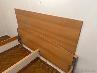 Bytelná postel 160x200 kovové spoje - 3