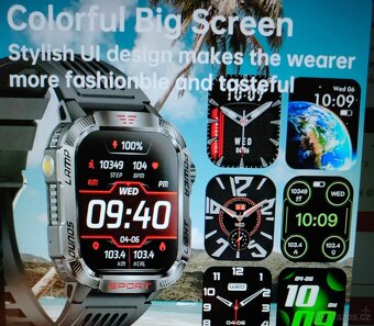 Chytré Hodinky SENBONO, 600 mAh - 3