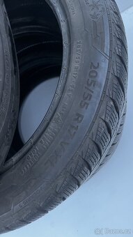 4x - zimní pneu - 205/55 R17 95V - BARUM - 7mm - 3