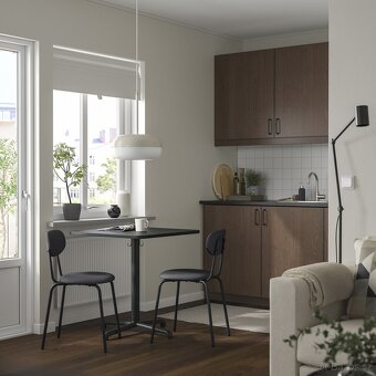 Nová Ikea STENSELE - stolní deska, antracit, 70x70 cm - 3