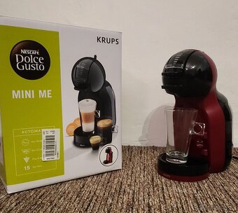 KRUPS KP123H10 Nescafé Dolce Gusto Mini Me černé/červené - 3