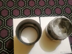 Přechod kouřovodu 150-130x1.5 černá. 1ks 150kč. Nové. - 3