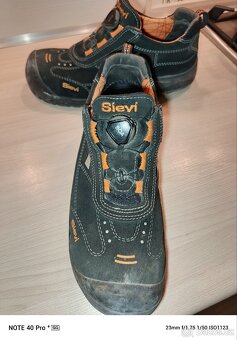 pracovní obuv Sievi vel. 45, norma S3 - 3