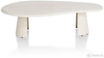 Designový konferenční stolek – slonová bílá - Kalmar - 3