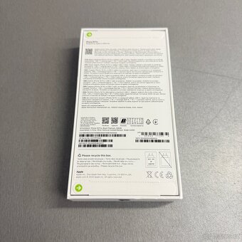 Nerozbalený iPhone 16 Pro 256GB černý titan, CZ, s fakturou - 3