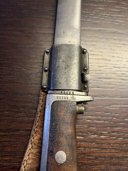 Norský bajonet M1894/14 vč. origo pochvy - - 3
