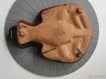 Retro keramická forma na pečení. Rak a ryba - 3