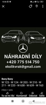 Mercedes-Benz W 638 Vito 2.2 CDI NÁHRADNÍ DÍLY - 3