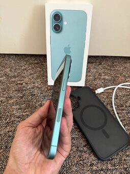 Apple iPhone 16 128gb Teal. 23 mesice zaruka Alza+obal. - 3