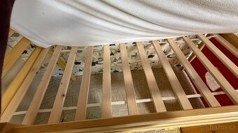 Dětská postel se skluzavkou z masivu borovice - 3