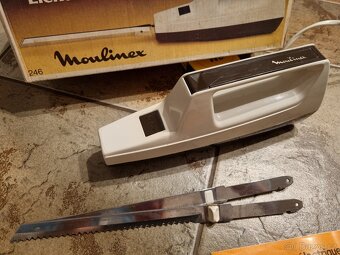 Retro elektrický nůž na maso Moulinex - 3