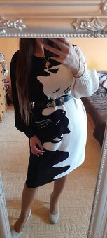 Shein kočičí svetrové šaty - NOVÉ - 3