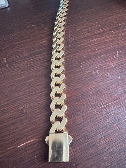 Zlatý náramek 14K - 3