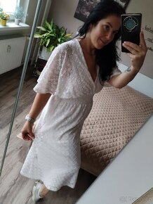 Romantické krajkované šaty XS - L - 3