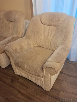 Rohová sedací souprava a křeslo - 3