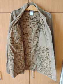 Pánská bunda v módní Khaki barvě - 3