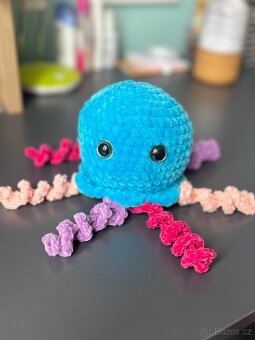 Ručně háčkovaná medúzka - 3