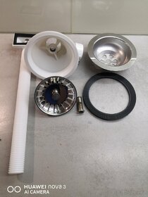 Výpusť dřezová AlcaPLAST A38 6/4 " s nerezovou mřížkou. - 3