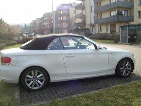 BMW 1 cabrio 120D plná výbava navi, start/stop, park.asist - 3