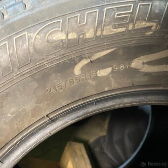 Letní pneu 215/65 R16 98H Michelin 3,5-4mm - 3