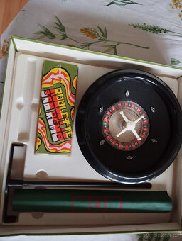 Staré hračky, Ruleta KDN, stolní hra ruleta, 80.léta - 3