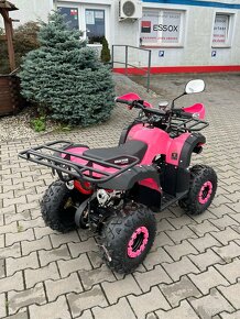 Dětská čtyřkolka Toronto 125cc 1G7 Růžová - 3